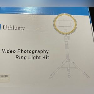 Uthlusty Video Photography Ring Light Kit